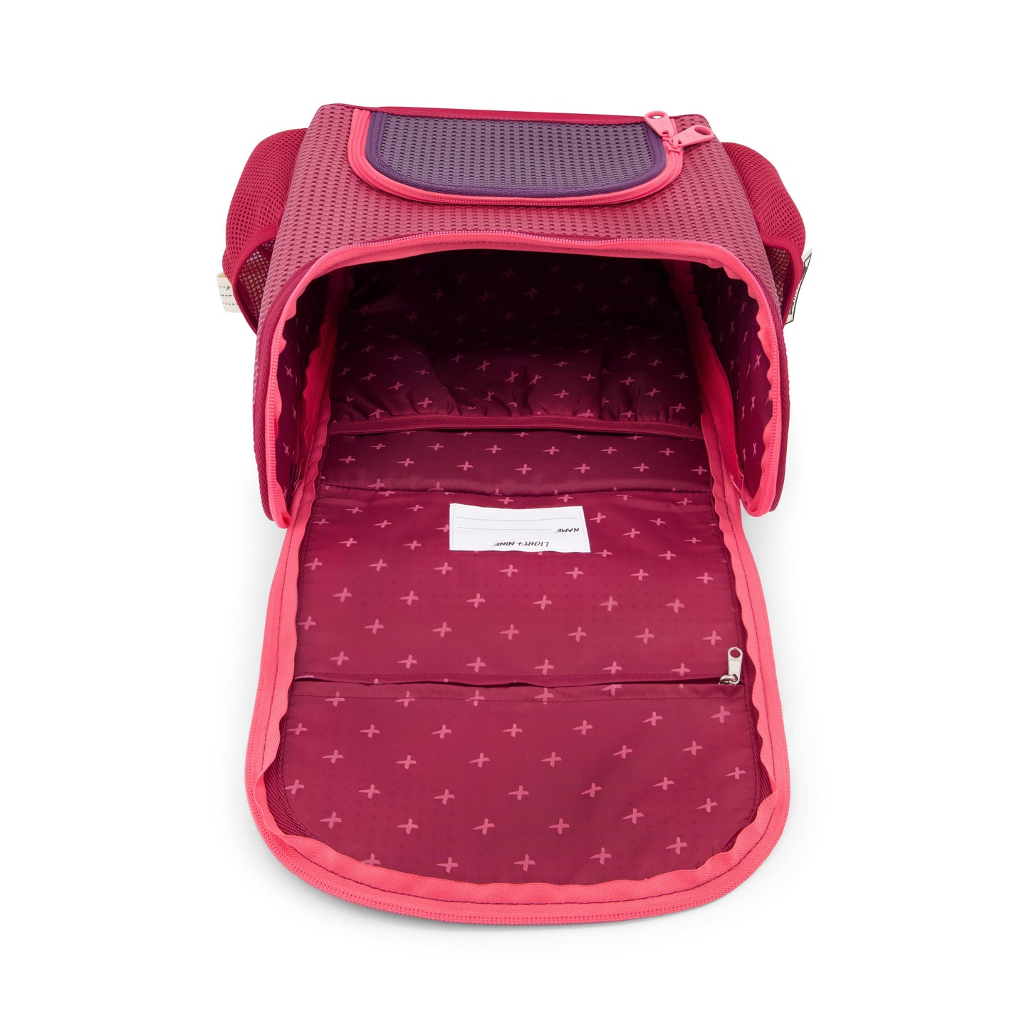Light + Nine - Student Backpack Multi Rose