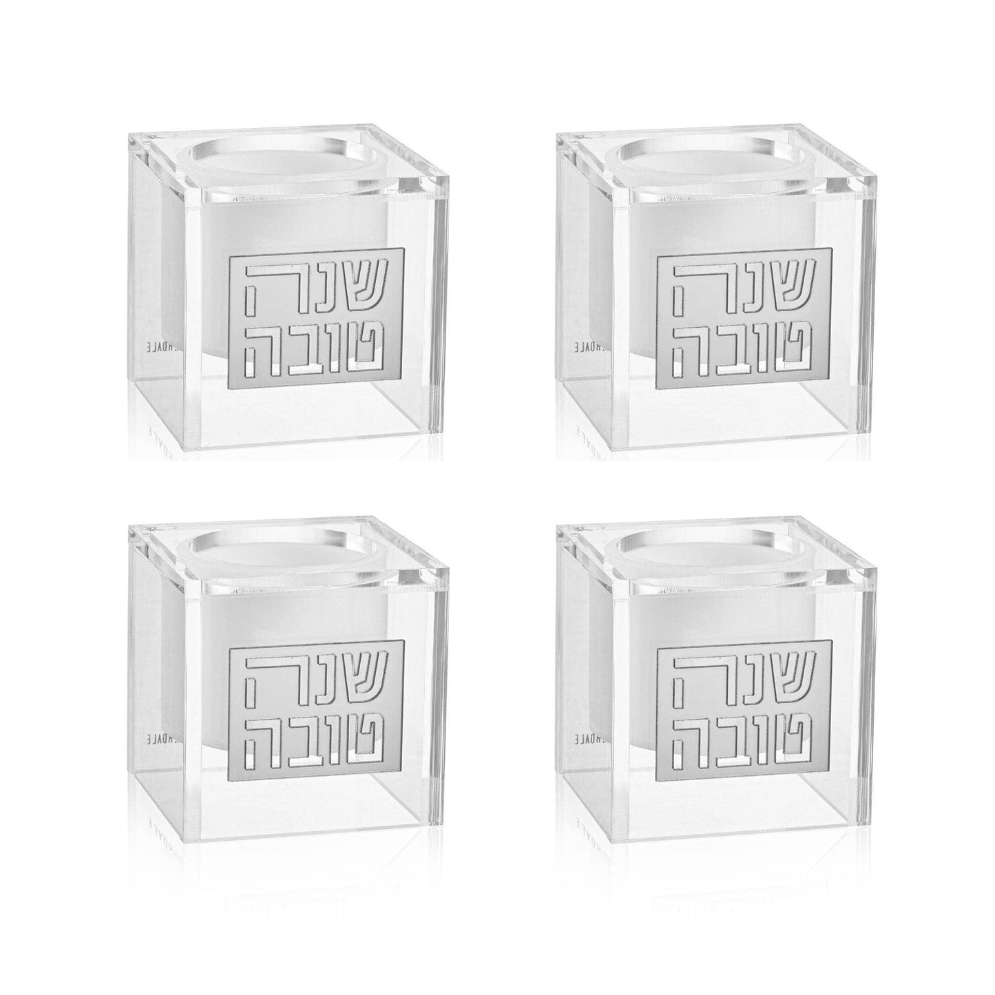 Waterdale Collection - Personal Suspended Honey Dishes: Silver