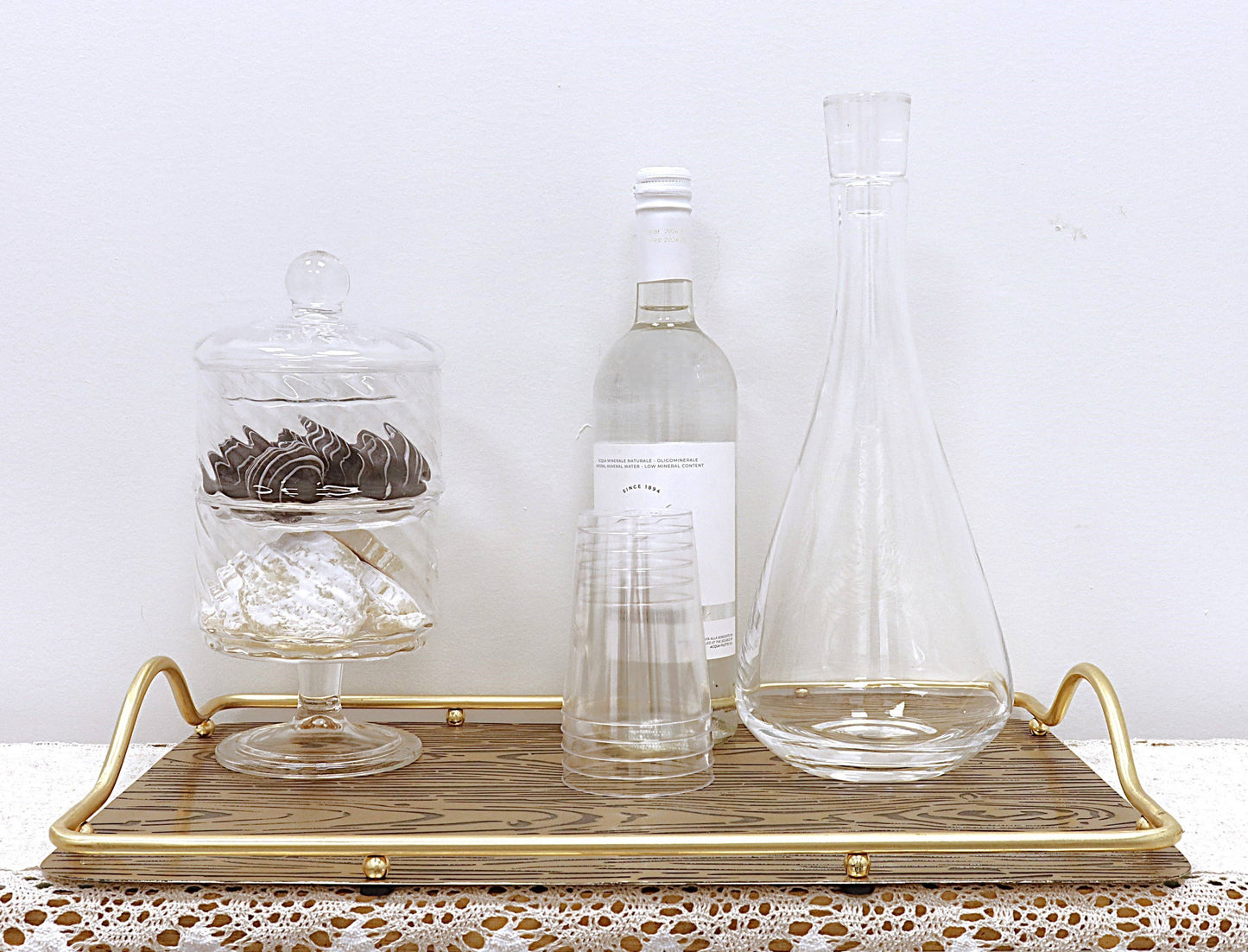 VIVIENCE - Dimond Decanter with Lid