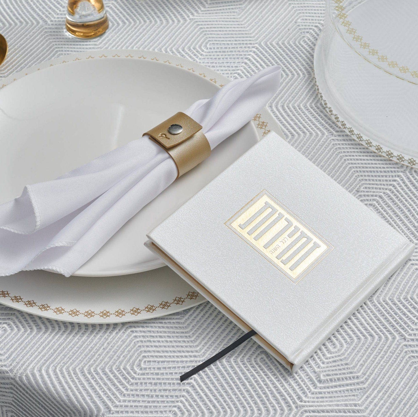 Waterdale Collection - Square Shabbos & Yom Tov Zemiros Bencher Set