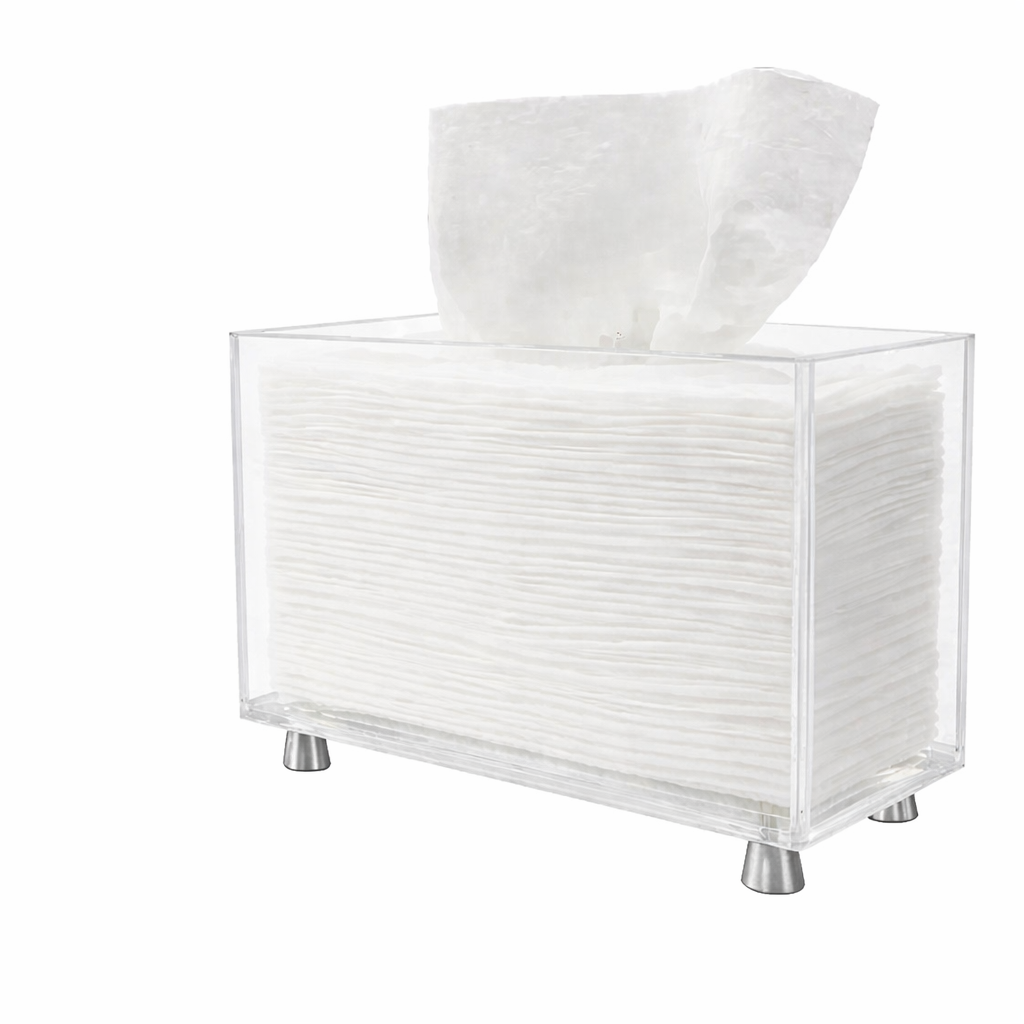 Krifts Products - Acrylic Paper Towel Holder & Dispenser for Kleenex-Style