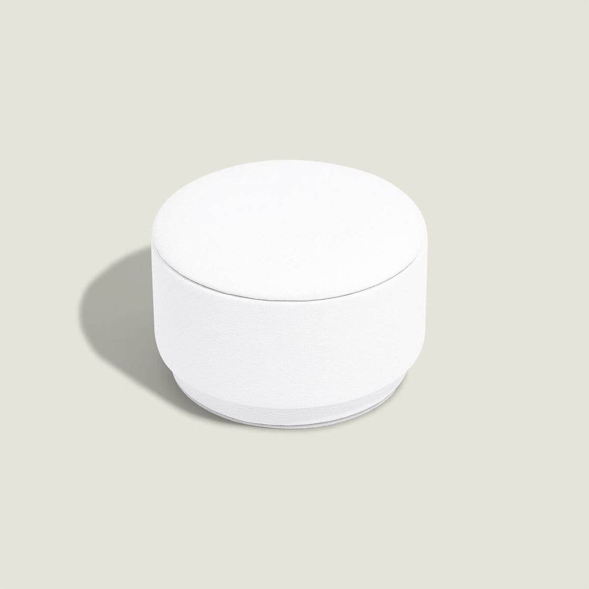 Stackers - Pebble White Bedside Jewellery Box Pod