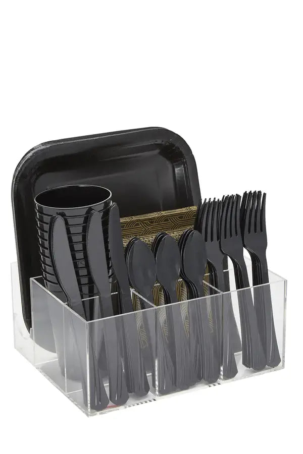 Krifts Products - 6 Section Swivel Cutlery Caddy