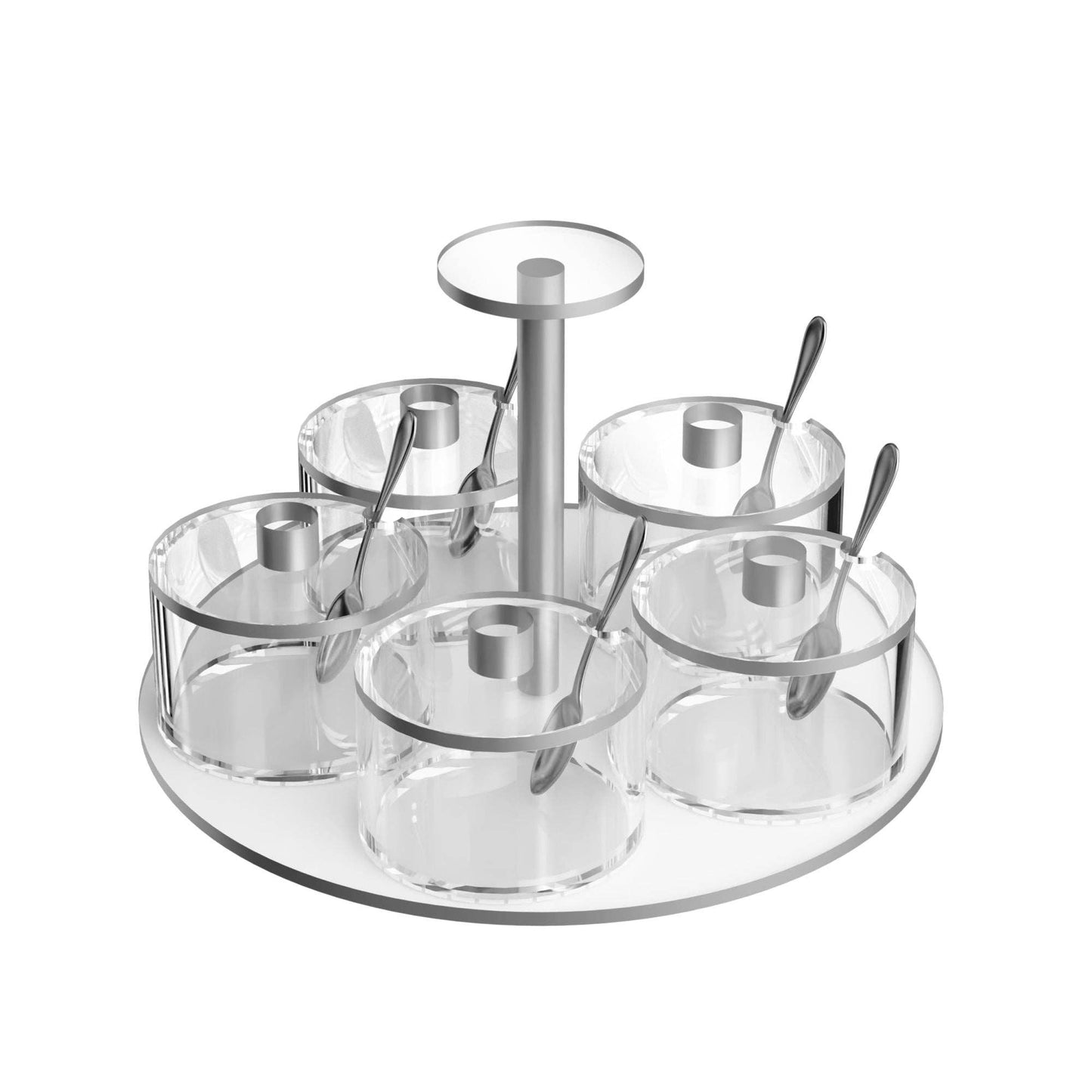 Feldart LLC - Classic Swivel Dip Dish