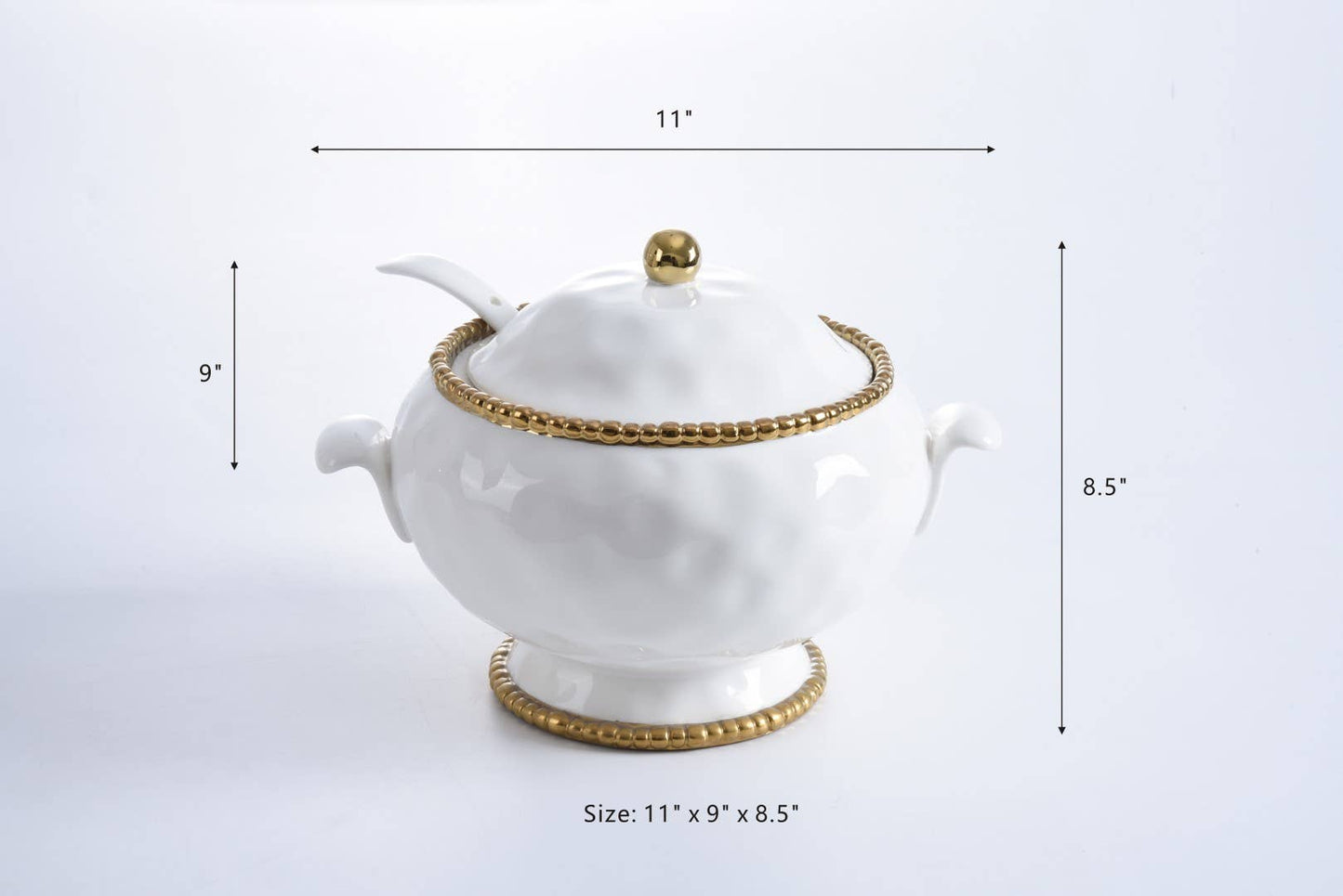 Pampa Bay - Soup Tureen & Spoon