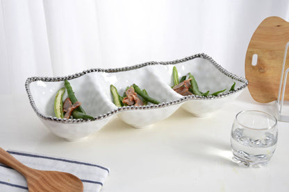 Pampa Bay - 3-Section Serving Piece