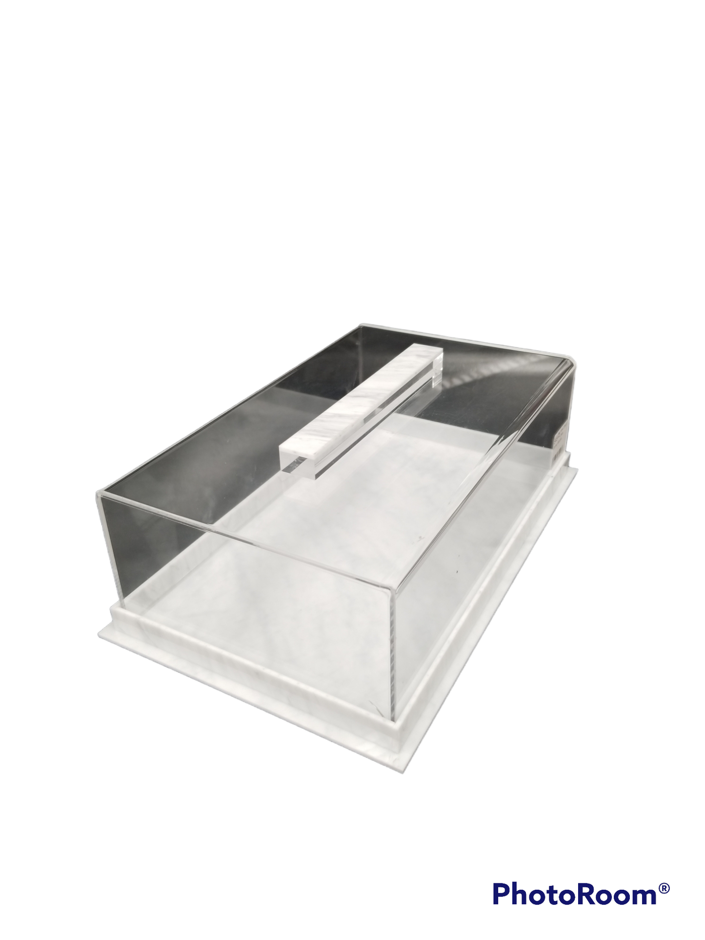 TAJ Designs Short Cake Dome Marble 6x10x3.5 Inches