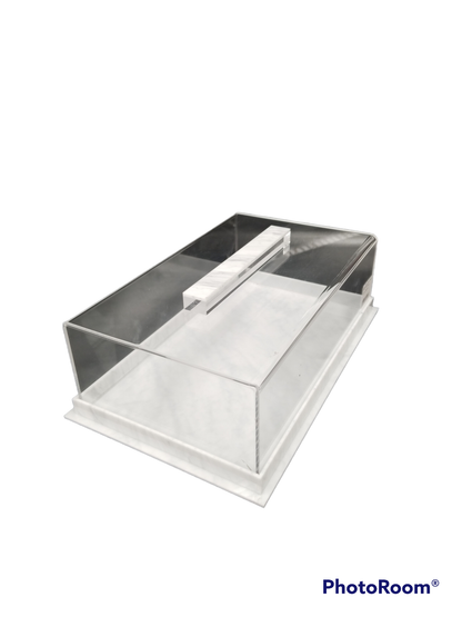 TAJ Designs Short Cake Dome Marble 6x10x3.5 Inches