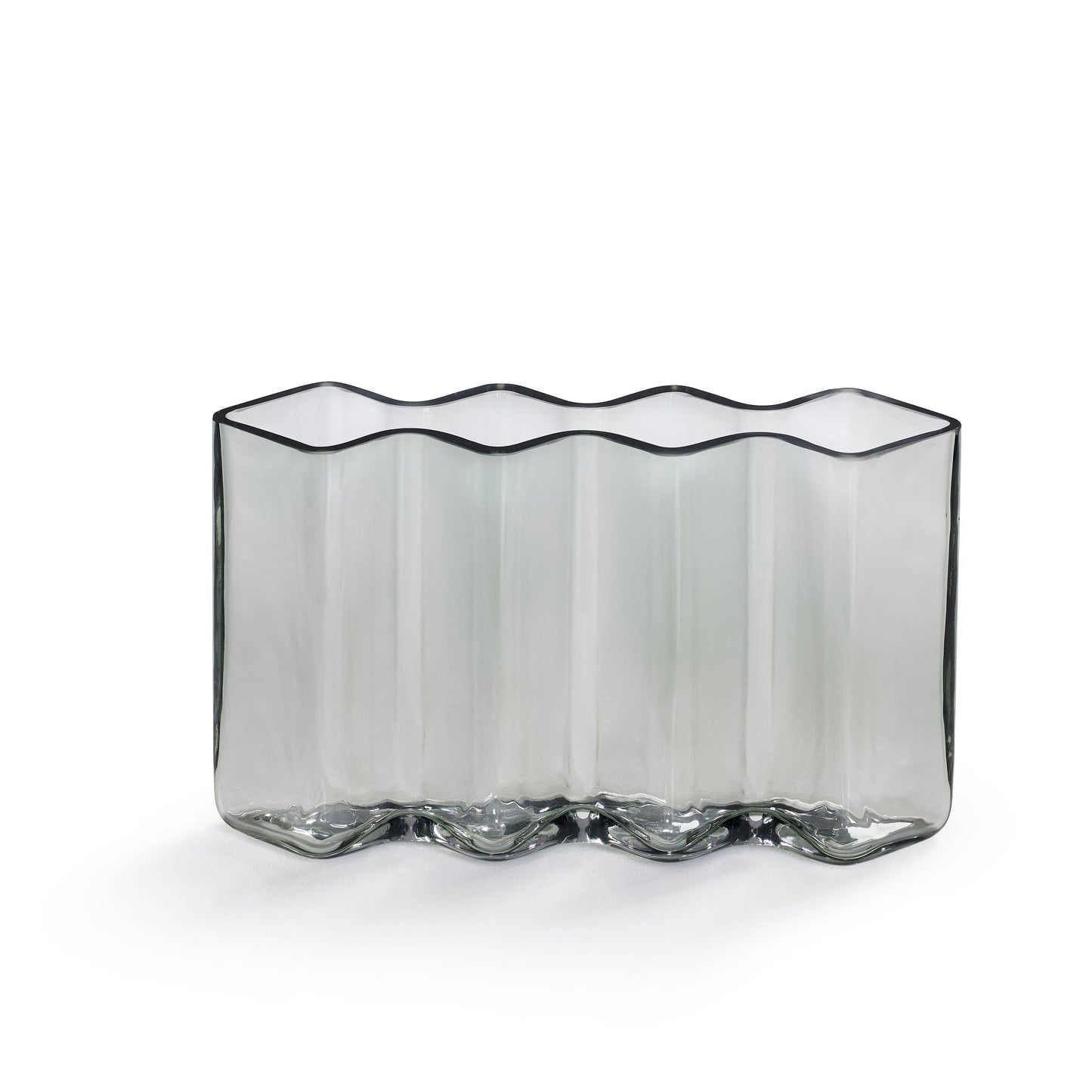 Born in Sweden AB - Row vase four: Clear glass