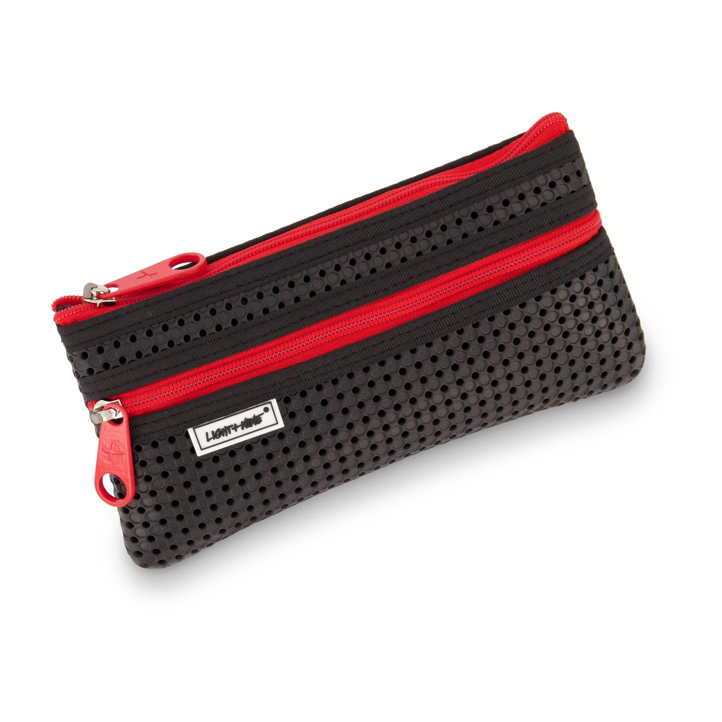 Light + Nine - Flat Pencil Pouch Red Classic