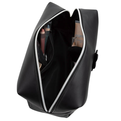 Waterdale Collection - Cosmetic Bag: Black / Smooth