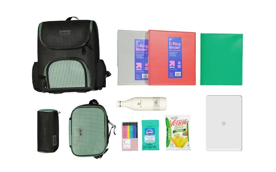 Light + Nine - Customizable Foldable Student School Backpack by Light+Nine