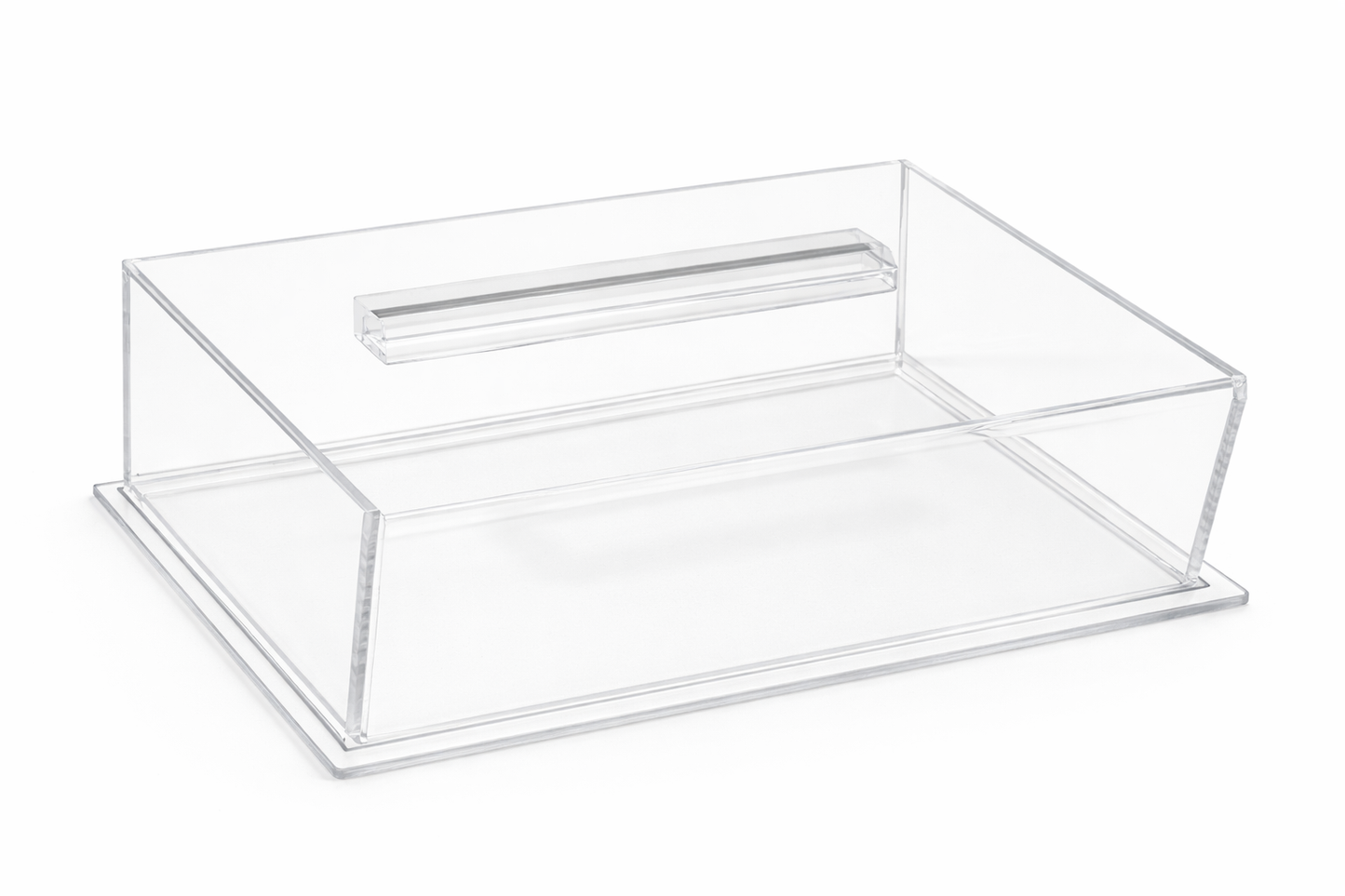 TAJ Designs Short Cake Dome Clear 6x10x3.5 Inches
