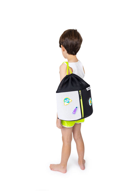 Light + Nine - Sophy Zippered Neon Lime