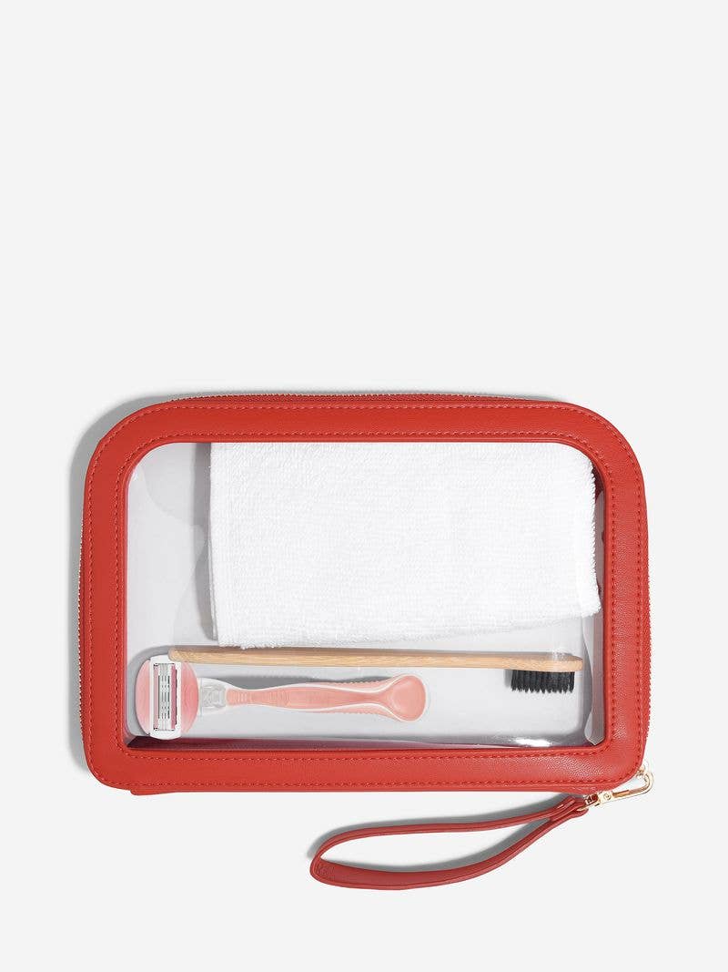 Stackers - Heart Travel Pouch Set - Cosmetic & Toiletry Bag