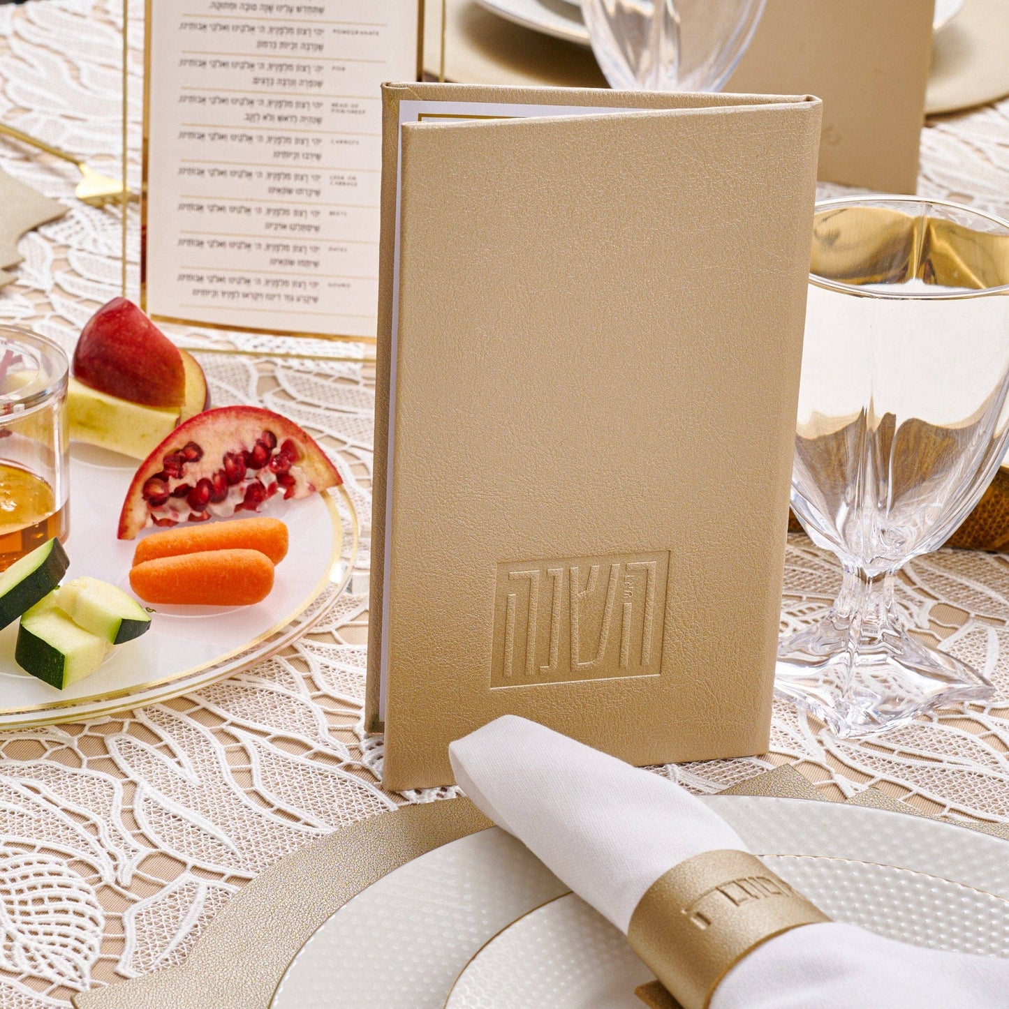 Waterdale Collection - Leather Rosh Hashana Booklet