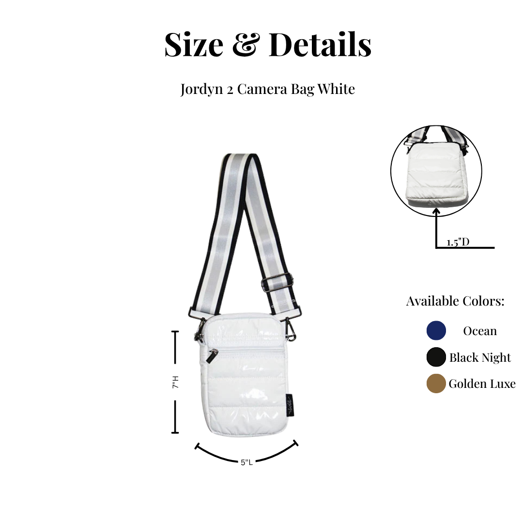 Lemonbella - The Jordyn Puffer Camera Phone Crossbody Bag