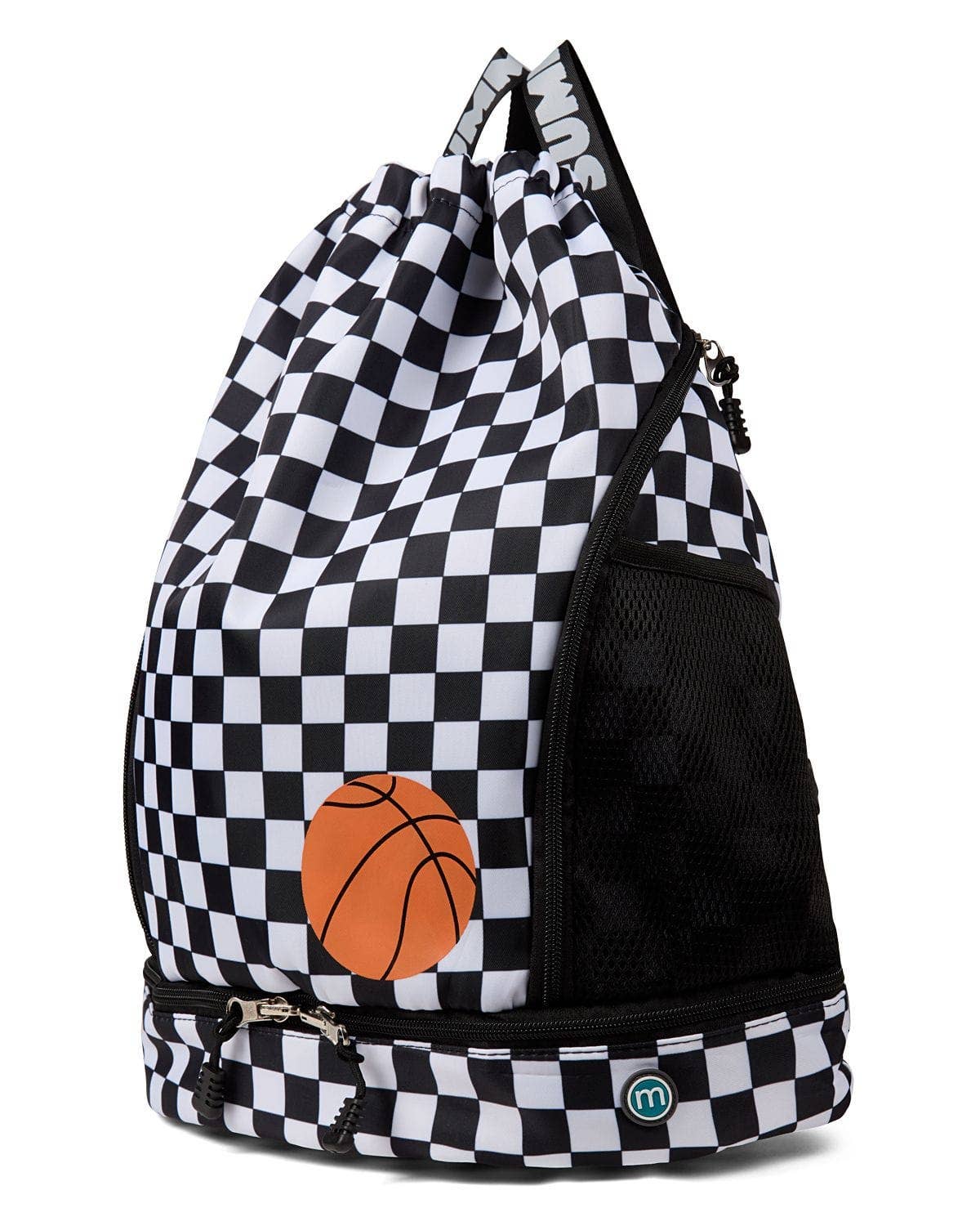 Infinity Classics International Inc. - Basketball Checkered Bag: Black / One Size