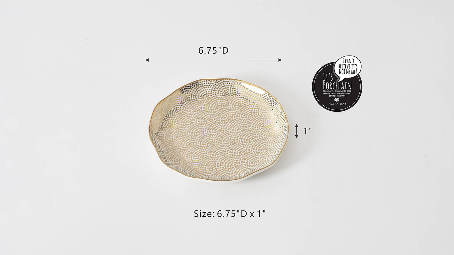 Pampa Bay - Round Appetizer/Dessert Plate