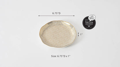 Pampa Bay - Round Appetizer/Dessert Plate