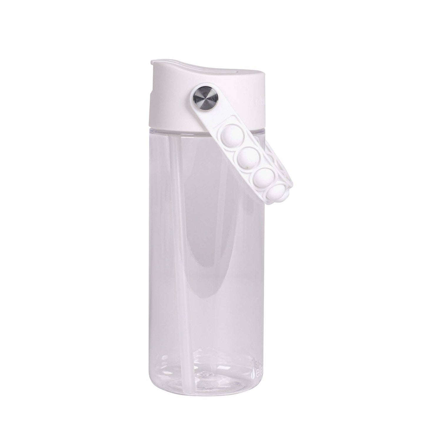Elemental - Fidget Handle Kids Tritan Bottle 18oz White