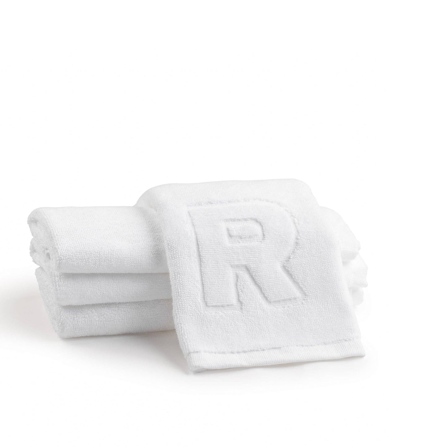 Waterdale Collection - Initial Embossed Finger Towel