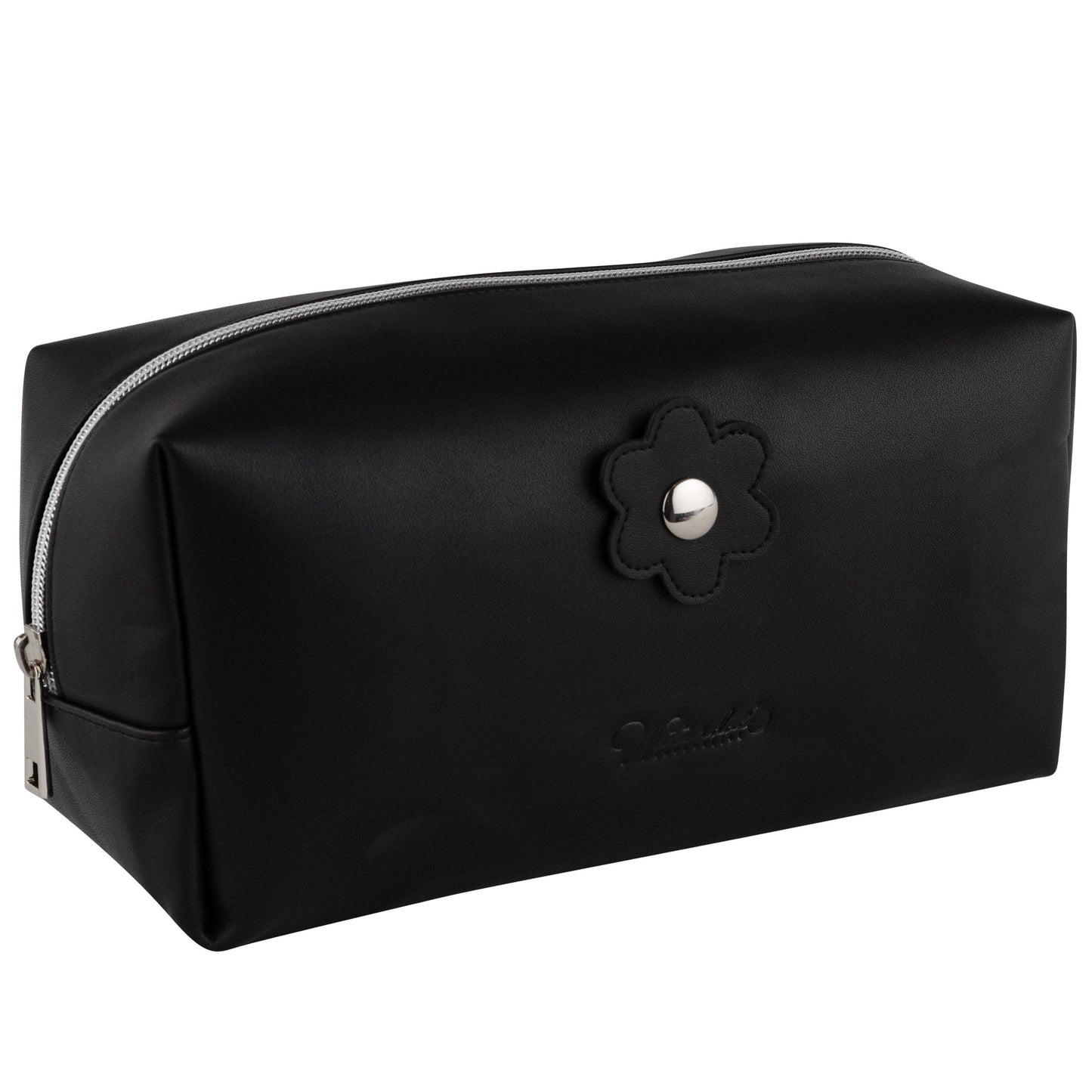 Waterdale Collection - Cosmetic Bag: Black / Smooth