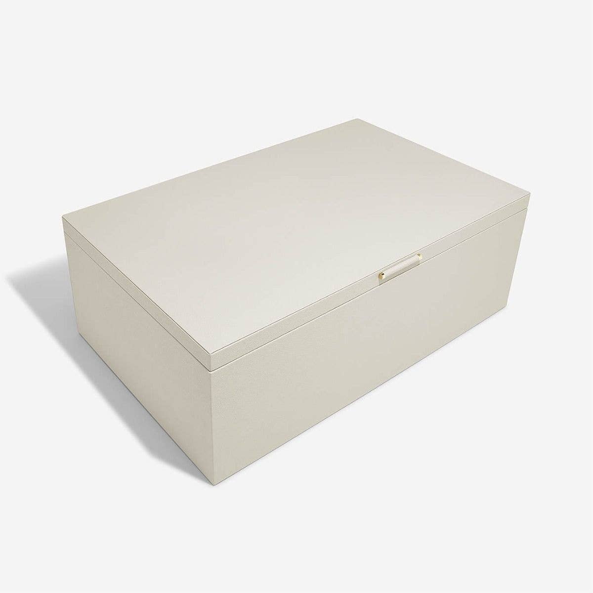 Stackers - Oatmeal & Gold Large Storage Box