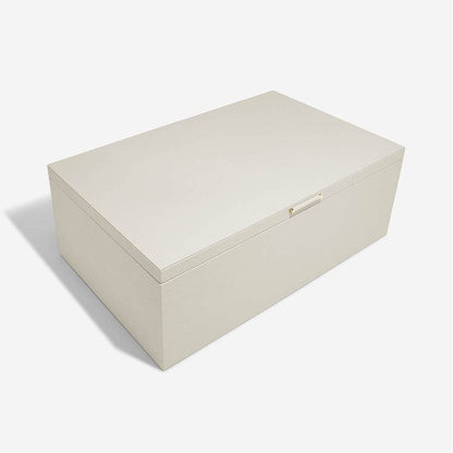Stackers - Oatmeal & Gold Large Storage Box