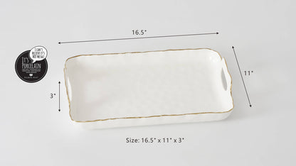 Pampa Bay - Rectangular Tray with Handles