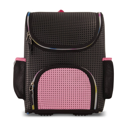 Light + Nine - Student Backpack Rainbow Pink