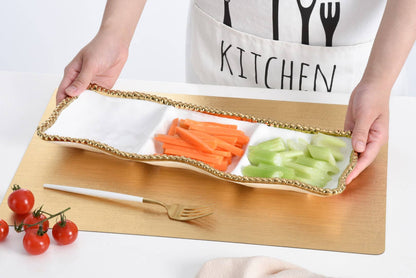 Pampa Bay - 3-Section Serving Piece