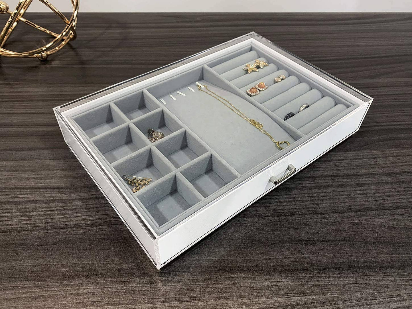 DesignStyles Home - Stylish Acrylic Jewelry Box