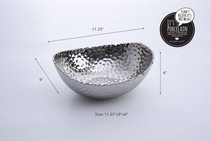 Pampa Bay - Large Oval Bowl