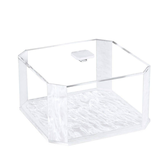 Feldart LLC - Cake Bundt Holder: White Pearl