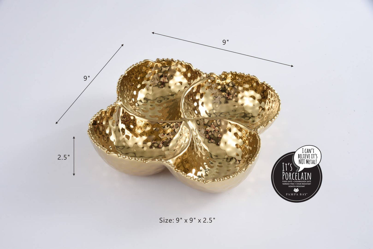 Pampa Bay - 4 Section Bowl