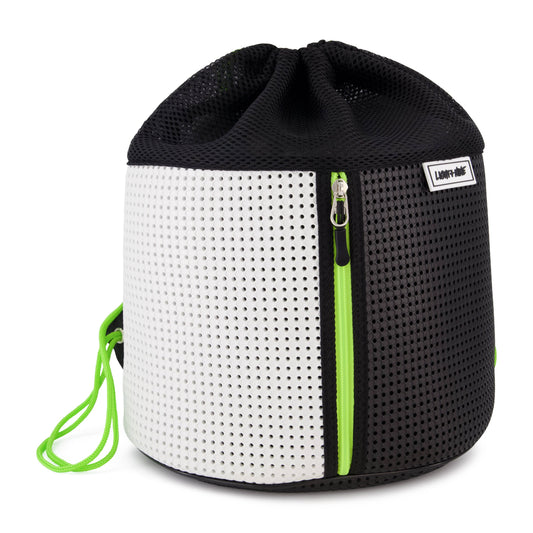 Light + Nine - Sophy Zippered Neon Lime