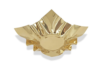 VIVIENCE - Square Bowl, 12.25": Silver