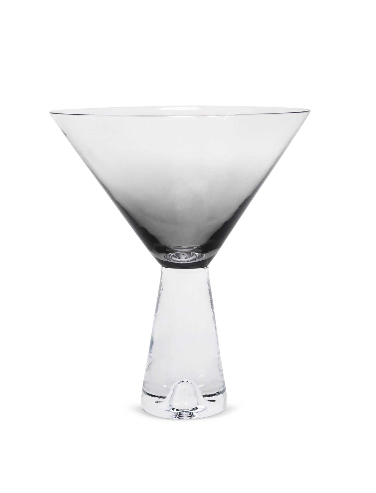 VIVIENCE - Set of 6 Ombré Smoke Martini Cups