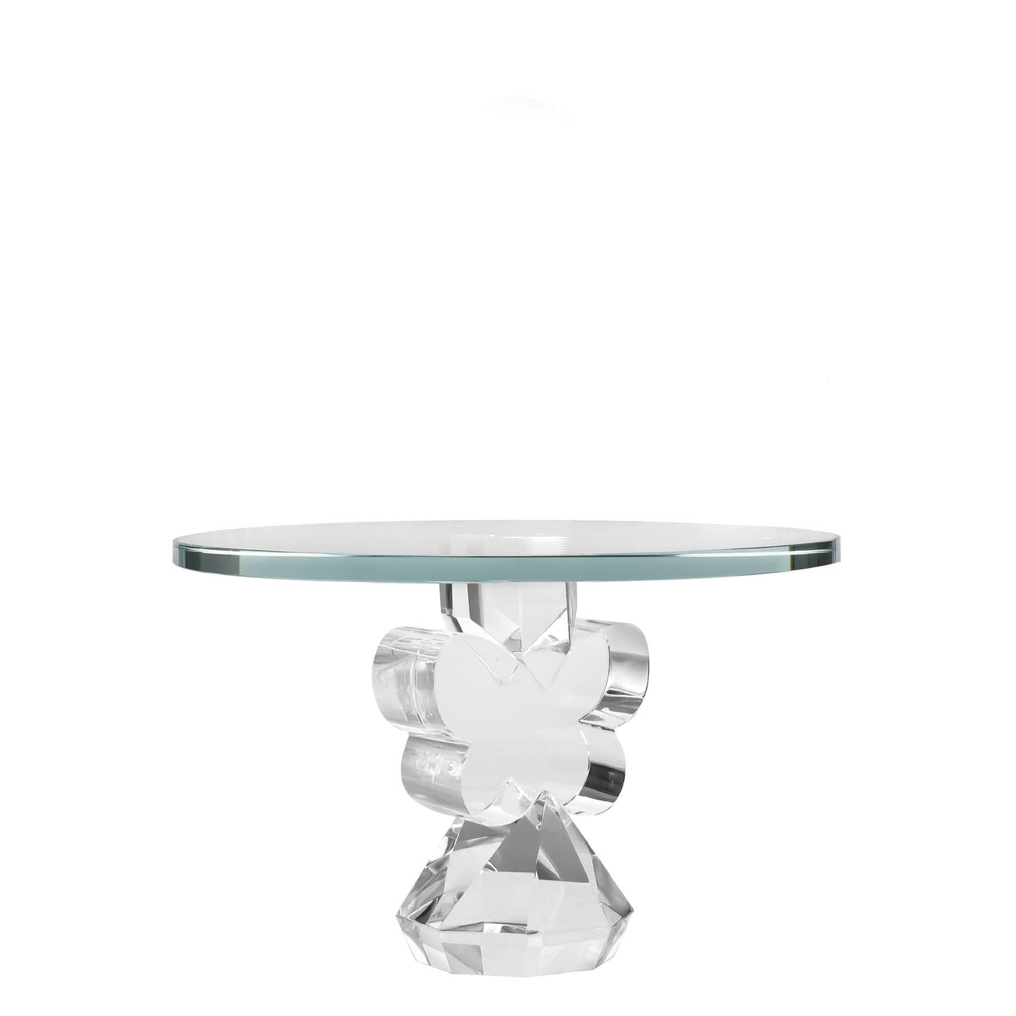 Lainy Home - 9” all clear Butterfly Cake Plate