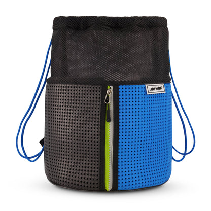 Light + Nine - SOPHY DRAWSTRING BACKPACK ELECTRIC BLUE