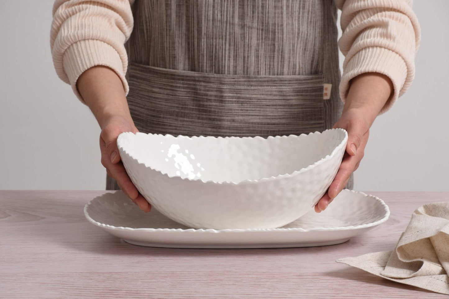 Pampa Bay - Large Oval Bowl