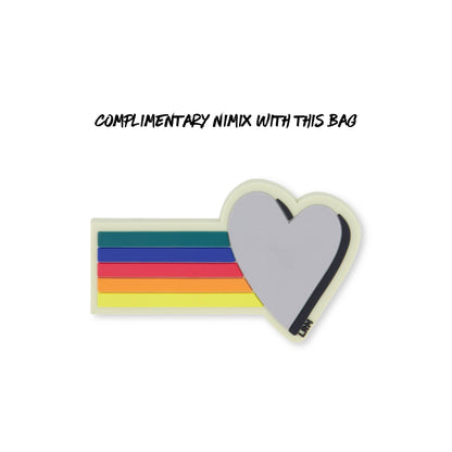 Light + Nine - Student Backpack Multi Rose