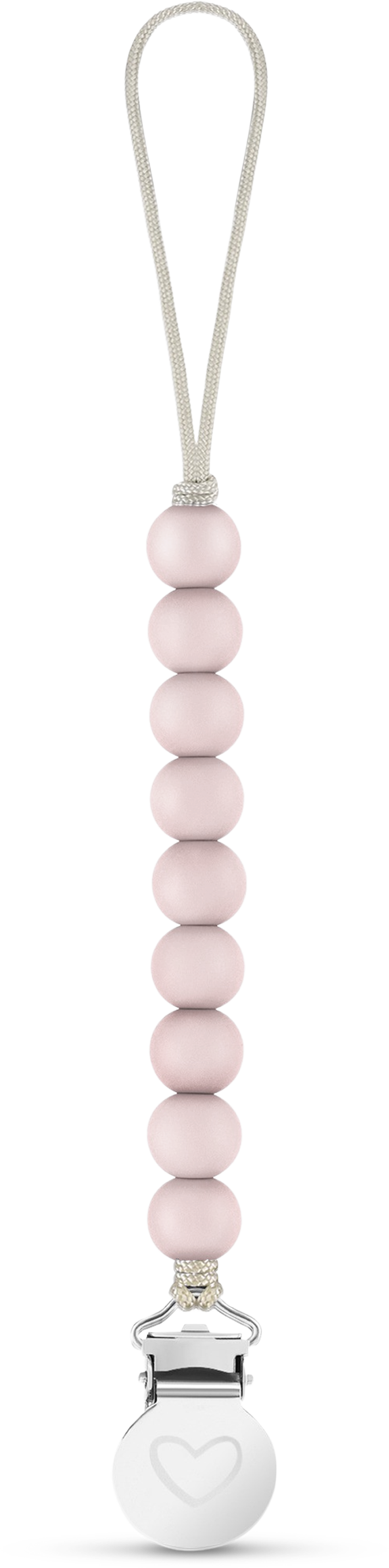 Bleu La La - Lulababe Pacifier Clip: Ballet Slippers