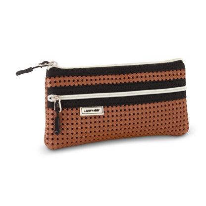 Light + Nine - Flat Pencil Pouch Final Chestnut