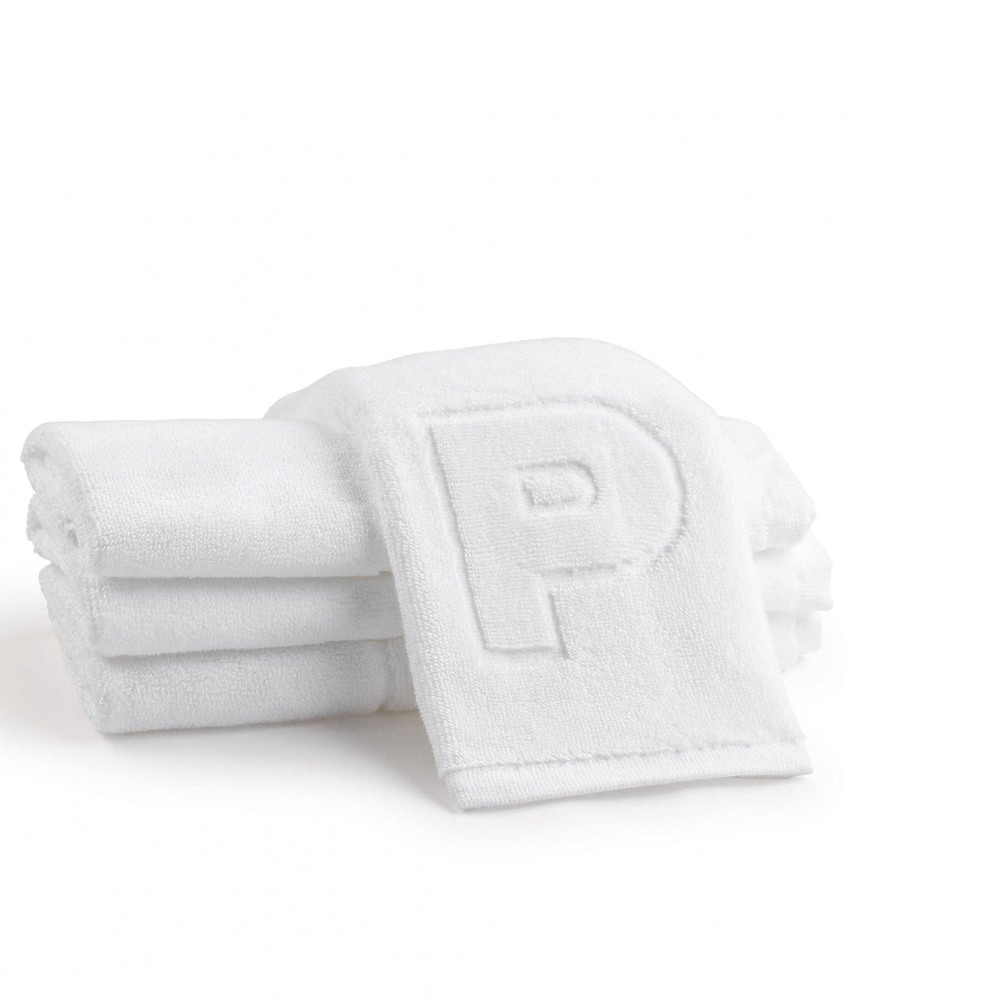Waterdale Collection - Initial Embossed Finger Towel