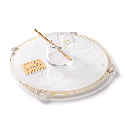 Waterdale Collection - Classic 2.0 Simanim Tray: Gold