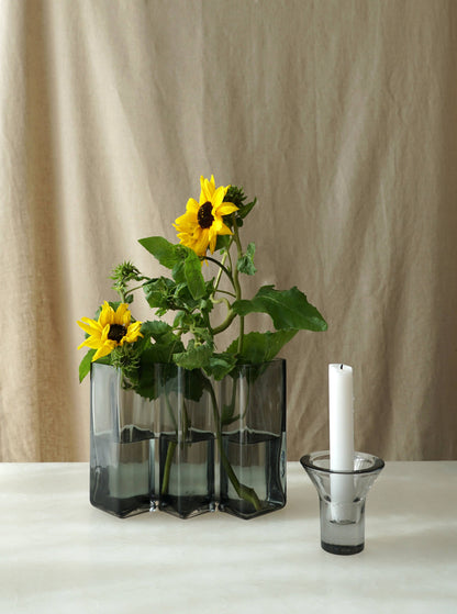 Born in Sweden AB - Row vase three low: Gray