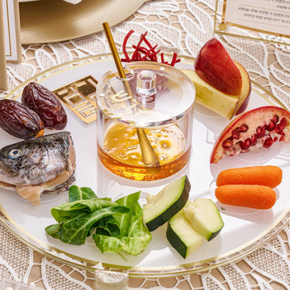 Waterdale Collection - Classic 2.0 Simanim Tray: Gold