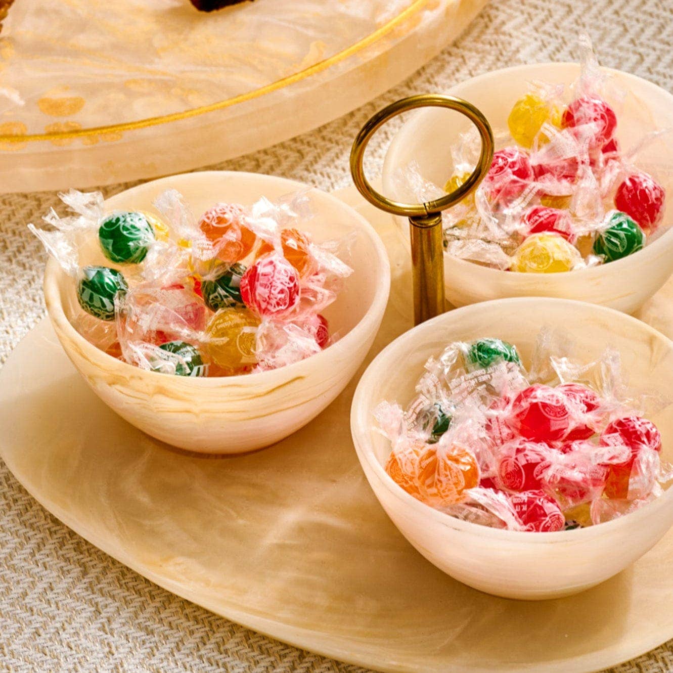 Waterdale Collection - Resin Round Dip Bowl Set